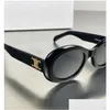 Okulary przeciwsłoneczne rowerowe dla kobiety projektantki męskie spolaryzowana moda luksusowy stop fl rama pc soczewki gogle szklanki luneta idealna deliv Otjdz