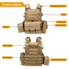 Tactische vesten 6094 MILITAIRE TACTICAL VEST KUNLETPROVEN Combat Vest CS Gearjachtplaat Carrier Airsoft Accessoires Wargame Pouch Molle Vest 240315