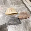 Designer Emmer Cap Lente Zomer Vissershoed Zonnebrandcrème Hoed Strand Mode Gebreide Hoed Outdoor Vakantie Reizen Zonnehoed Voor dames