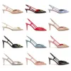 2022 New V-button Sandals for Women with a Design Sense of Small Group Temperament Celebrity Cut Mens Thin Autumn Pointed High Heels