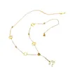 T Hangdoek Gold Ploated Jewelry Classic Necklace T Fashion Pearl Chain Wedding Geschenk Hoogwaardige Sweater Kettingen 16Style No Box 20Style GG S GG