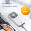 Wentylatory elektryczne składane szyja Mały wentylator Mute Handheld Portable do ładowania mini USB 240316