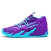 Lamelo Dames Ball Mb 3 Basketbalschoenen Jeugd Kinderen Jongens Meisjes Guttermelo Blauw Paars Jadegroen Slijm Roze Zwart Rood Halloween Sneakers Tennis met doos