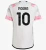 23 24 POGBA camisas de futebol DI MARIA Fãs versão jogador masculino kits infantis YILDIZ CHIESA maglia Juventus Home away 3º VLAHOVIC MILIK BONUCCI KEAN JUVE camisas de futebol