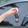 Schlüsselanhänger Cartoon Fußball Schlüsselanhänger Creativitykey Ring Mode Persönlichkeit Schlüsselanhänger Charms Auto für Frauen Mädchen Tasche Drop Lieferung Ottxk