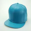 2017 New Leather Blank No brand Snapback Caps Baseball Hats191k