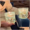 Scented Candle Designer Blue Aromatherapy Gift Box For Bedroom Living Room Indoor Atmosphere Night Proposal Romantic Radiant Limited Dhcnf