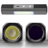 LED Strong Light Mini Polymer Battery USB Charging Outdoor Lighting Magnetic Suction Flashlight Gift 703629