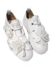 Boots New Summer Flower Casual Shoes Tide Hundred Fashion Pedal Lazy Shoes Female Belt Korean Version of Small White Shoes