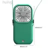 Electric Fans Quiet Personal Fan Portable Hands Free Neck FanAdjustable USB Rechargeable Small 3000mAh Power Bank Drop Shipping 240316