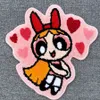 Tappeto Cartoon Powerpuff Girls Anime Blossom Bubbles Ranuncolo Ragazza Tappeto da salotto Tappeto morbido irregolare per soggiorno Camera da letto Comodino 240315