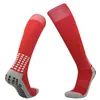 New 24 Aldult+kids Anti-slip Soccer Socks Men Women Outdoor Sport Grip Football Socks Thick towel-soled football socks for