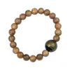 Strand Vietnam nha Trang Agarwood 8mm10mm Buddha Bead Braceter Men Men Some Bracetes