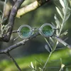 2024 Clip de mode sur des lunettes de soleil Rigards Femmes hommes Lunes de soleil de haute qualité Titane avec gradient UV400 Shades Lunette de Soleil