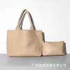 Designer Bottegs Arco Tote Venetas Bag Trendy Handwoven Long Handle for Leisure Large Capacity Autumn New Fashion Commuter Hundred 92RL