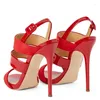 Sandaler Gladiator Summer Wedding Party High Heels For Women Thin Heel