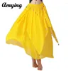 Stage Wear Women's Belly Dance Big Swing Skirt Hanging Coin Performance Dress Lady Sequin Festival Party Costume