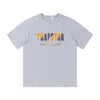 Trapstar Man T 셔츠 및 짧은 세트 남자 짧은 디자이너 New 23 T Shirts 남자 여자 패션 의류 티셔츠 100%면 서머 티 브랜드 탑 S-XXL 크기 디자이너 짧은