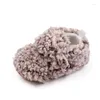 First Walkers 0-1 Years Baby Warm Shoes Infant Toddler Coral Fleece Girl Winter Little Boys