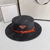 ファッションストローハット高級バケツハットデザイナーグラスブレードビーチキャップレディースメンサンハット夏フラットフィッシャーマン帽子