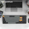 Darkflash GD89メカニカルキーボード89キーUSB Type-C有線および2.4ワイヤレスレッドスイッチケボードPCコンピューターおよびラップトップ240304