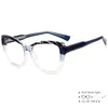 Óculos de sol 54473 moda tr90 anti luz azul bloqueando óculos de olho de gato quadro mulheres designer de luxo retro óculos para senhoras ópticas