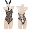 Mignon sexe ensemble mauvais lièvre queue elfe oreille sexy lapin fille corps costume porno uniforme coquine tenue cosplay costume pour filles sexy lingerie 240307