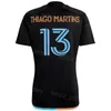 2024 2025 New York City FC 10 RODRIGUEZ voetbalshirts 9 BAKRAR 55 PARKS 6 SANDS 22 OTOOLE 43 MAGNO 21 JASSON Aangepaste naamnummer Team Zwart voetbalshirt Kits Uniform