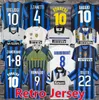 Final de camisa de futebol retrô 2009 MILITO SNEIJDER ZANETTI Milan Eto'o Futebol 97 98 99 95 96 Djorkaeff Baggio ADRIANO 10 11 07 08 09 Zamorano RONALDO Inters Ibrahimovic