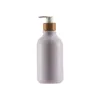 Bottiglia di dispenser di sapone da 500 ml Bottiglia di shampoo per bagno Bottiglia di gel doccia Tipo di spinta Bottiglia lucida vuota riutilizzabile Dispenser di sapone da cucina