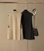 2024 autumn Fashion Vest Women spring Jacket Turndown Single Button Wasitcoat Female Black Sleeveless Office Casual Blazer Y2K 240301