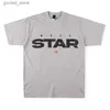 Men's T-Shirts Hellstar 2024 Mens T-shirt Y2K Printed Pattern Big Hip Hop Breathable Punk Angel Print Q240316