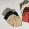 Pantaloncini per bambini primaverili Pantaloncini corti per bambini in cotone estivo Pantaloncini da spiaggia per ragazzi Abbigliamento casual per bambini 1-6 anni 240315