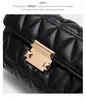 Torby Duffel Luksusowe torebki moda damskie 2024 małe skórzane ramię komunikatory na codzienną designerską łańcuch crossbody torb