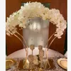 Promoção Especial Peças centrais de flores de árvore para mesa de casamento, peças centrais de mesa para festa, decoração de cerimônia, flor de cerejeira artificial, evento, árvore de flores, suprimentos de casamento