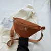 Marsupi Foufurieux 2024 Moda Autunno Inverno Borsa a tracolla a strisce Petto da donna Solid Preppy Pacchetti femminili