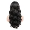 Syntetiska peruker 13x4Glueless Human Hair Wig Body Wave spetsstängning peruker Lätt att installera Peruansk Precut HD Drop Leverans Hårprodukter DHFUB