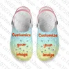 Pantoufles Noisydesigns été intérieur extérieur chaussures à double usage trou hommes femmes décontracté marche modèle européen jardin plage