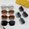 Yeni Moda Tasarım Kare Güneş Gözlüğü 40024U Metal Çerçeve Basit ve Popüler Stil Yüksek Uçlu Açık UV400 Koruyucu Gözlük
