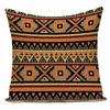 Pillow Boho Cover Village Textil Plaid Stripes Throw Case Square Sofa And Chair Custom Printing