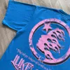 Tshirt New Blue Designer Hellstar Mens T Shirt Plus Tees Graphic Tee Shirt Letter短袖Crewneck Wash Heavy Craft Uniseul Streetwear