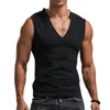 Herren Tank Tops Lichtecht Weste Top V-Ausschnitt Lässig Atmungsaktiv Ärmellos T-Shirt Sommer Herren Kostüm Urlaub Tragen