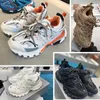 Top Series Designer Shoes Running Shoes Track 3 3.0 Paris Homens Mulheres Triple S Branco Preto Sapatilhas Retro Track 9 Tess.s.Gomma Leather Trainer Nylon Sapatos com plataforma impressa