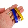 Großhandel tragbarer Bierflaschenöffner Keychain Mini Pocket Aluminium Legierung Getränke Bier Opener Hochzeitsfeiern Bevorzugung Geschenke