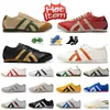 Japón Alta calidad Tiger Mexico 66 Diseñador zapatos al aire libre hombres mujeres Moda Loafer zapatillas de deporte negro Estilo de vida Verde Beige Correr deportes casual para hombre zapatillas de deporte