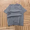 T-shirts pour hommes T-shirt cardigan hip-hop gris foncé teint à la cire avec haut de lavage vintage 100% pur coton de haute qualité CAV EMPT C.E T-shirt avec étiquette J240316