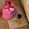 Borse portaoggetti Cartone animato Palla di riso Portamonete Borsa con ciondolo Portafoglio in peluche con cordino Cerniera Piccoli oggetti Ragazze