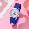 Andere Uhren Kinder es Cartoon es siil Quarz Handgelenk Geburtstagsgeschenk Kid Girl Boy Studie Zeit Mädchen Reloj Y240316