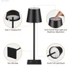 Table Lamps IRALAN Touch Table lamp for bedroom Rechargeable Wireless touch lamp Camping candle Creative lamp rechargeable USB-C desk lamp YQ240316