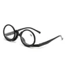 Sunglasses Women Retro Reading Glasses Fashion Eyewear Artistic Round Frame Foldable Makeup Presbyopia 1.0 to 3.5 Oculos
